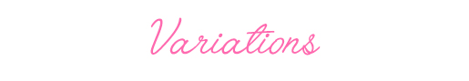 Variations